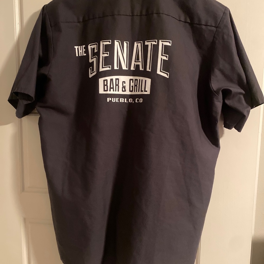 Vintage Uniform dickeys style official workwear from The Senate Bar & Grill